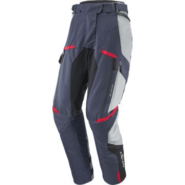Ixon Midgard PT L Grege Marineblauw Zwart Waterdichte Dames Textiele Motorbroek