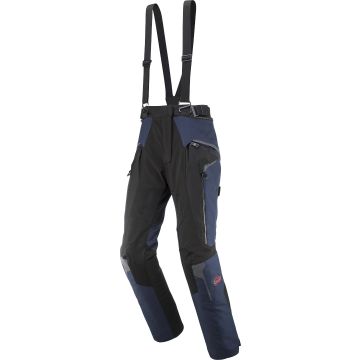 Ixon Odin PT L Marineblauw Zwart Bright Rood Waterdichte Dames Textiele Motorbroek