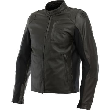 Dainese Istrice Zwart Leren Motorjas