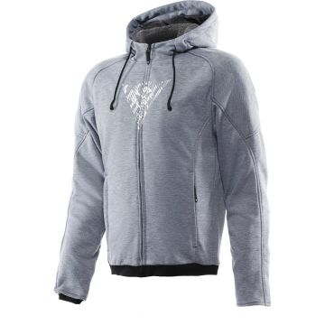 Dainese Bovisa Grijs Motorcycle Zip Hoodie