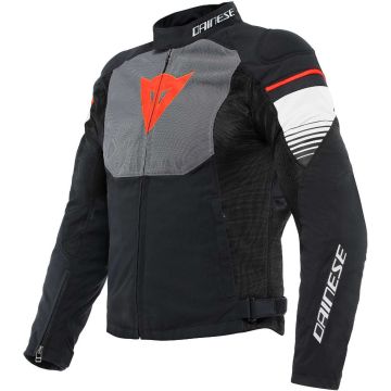 Dainese Air Fast Tex Jas Zwart Grijs Wit