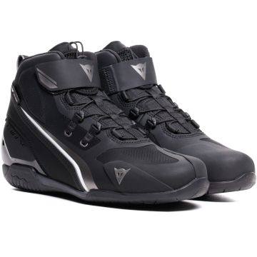 Dainese Herian D-WP WMN Dames Zwart Wit Waterdichte Motorschoenen