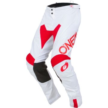 O'NEAL Mayhem Hexx White Red Motocross Pants