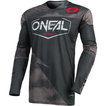 O'NEAL Mayhem Covert Dark Grey Light Grey Motocross Jersey