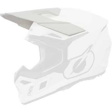 O’NEAL 3SRS Solid White Helmet Peak