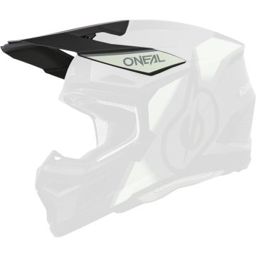 O’NEAL 3SRS Vision Black Grey Helmet Peak
