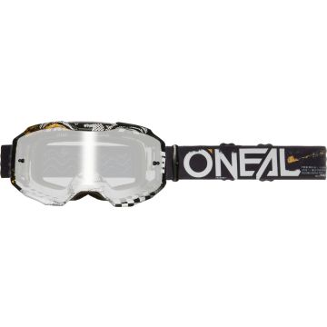 O'NEAL B-10 Attack Zwart Wit Crossbril
