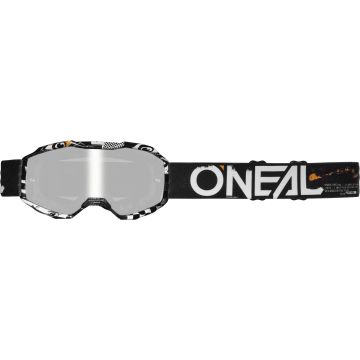 O’NEAL B-10 Attack Black White Kids Motocross Goggles