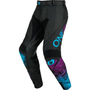 O'NEAL Mayhem Scarz Black Blue Purple Motocross Pants