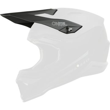 O’NEAL 1SRS Solid Black Helmet Peak