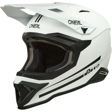 O'NEAL 1SRS Solid Matt White Motocross Helmet