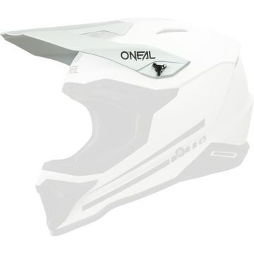 O’NEAL 1SRS Solid White Helmet Peak