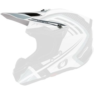O’NEAL 5SRS Polyacrylite Spike White Black Helmet Peak