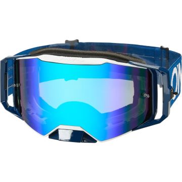 O’NEAL B-55 Cram Blue White Motocross Goggles