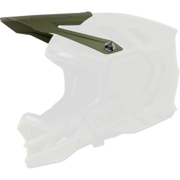 O’NEAL Blade Polyacrylite Strike Matt Olive Black Helmet Peak