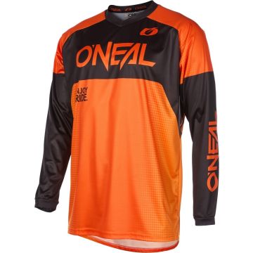 O'NEAL Matrix Ridewear Black Orange Motocross Jersey