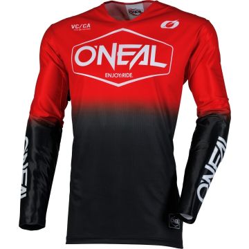 O'NEAL Mayhem Hexx Black Red Motocross Jersey