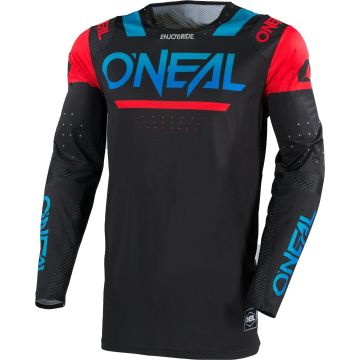 O'NEAL Prodigy Five Four Black Blue Red Motocross Jersey