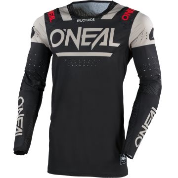 O'NEAL Prodigy Five Four Black Beige Red Motocross Jersey