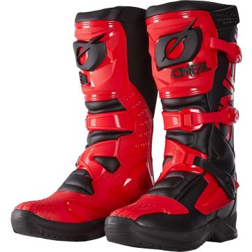 O'NEAL RSX Black Red Motocross Boots