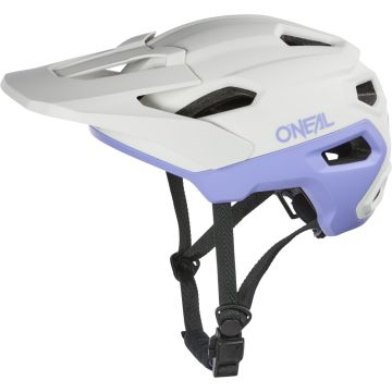O'NEAL Trailfinder Evo Solid Purple White Bicycle Helmet