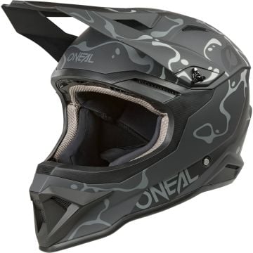 O'NEAL 1SRS Splash Zwart Grijs Crosshelm