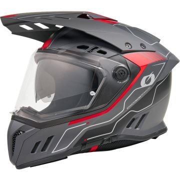 O'NEAL Sierra RS Echo Zwart Rood Adventure Integraalhelm