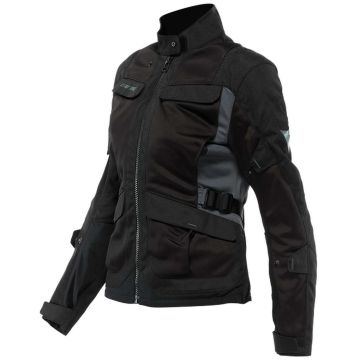 Dainese Desert Lady Tex Jas Zwart Zwart Ebony