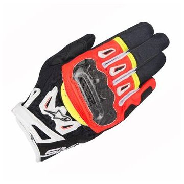 Alpinestars SMX-2 Ac V2 Zwart Rood Wit Geel 