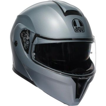 AGV Streetmodular Mono Matt Silver 2.0 Helm