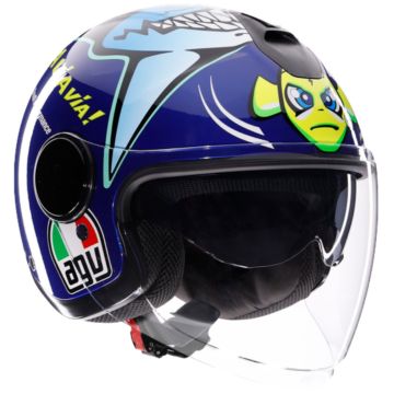 AGV Eteres Rossi Misano 2015 Jet Helm