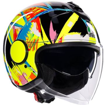 AGV Eteres Rossi Winter Test 2019 Jet Helm