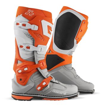 Gaerne SG-22 Grijs Oranje Crosslaarzen