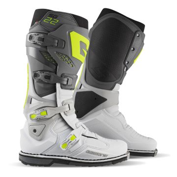 Gaerne SG-22 Grijs Wit Crosslaarzen