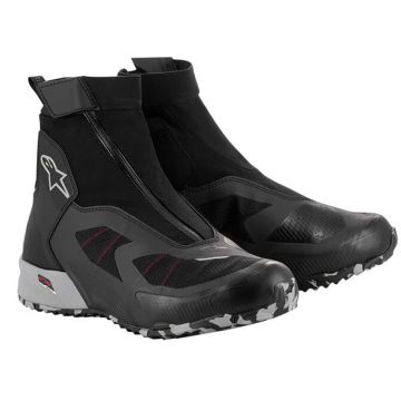 Alpinestars Cr-8 Gore-Tex Schoenen Zwart Donker Grijs Petrol Blauw