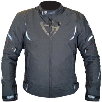 MUGENRACE Munee Black Waterproof Textile Jacket