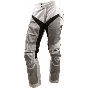 MUGENRACE Meshke Light Grey Black Waterproof Textile Pants