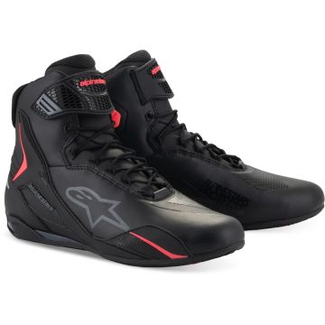 Alpinestars Stella Faster-4 Zwart Diva Roze Dames Motorschoenen