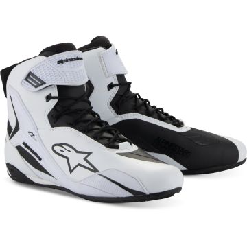 Alpinestars Stella Faster-4 Wit Zwart Dames Motorschoenen