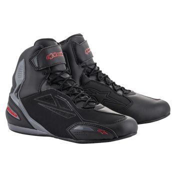 Alpinestars Faster-3 Drystar Zwart Grijs Rood 