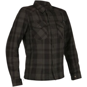 Richa Forest Dames Zwart Donkergrijs Motorshirt