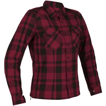 Richa Forest Dames Zwart Rood Motorshirt