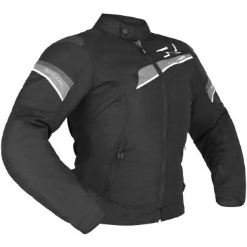 Richa Gotham 3 WP Dames Zwart Textiele Motorjas