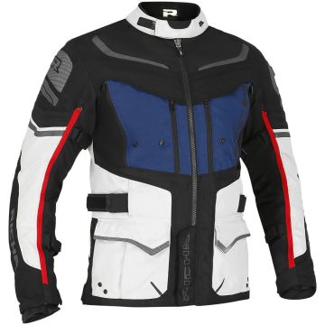 Richa Infinity 2 Adventure Blauw Rood Textiele Motorjas