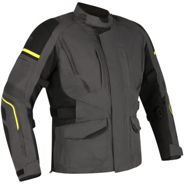 Richa Infinity 3 Dames Geel Grijs Textiele Motorjas