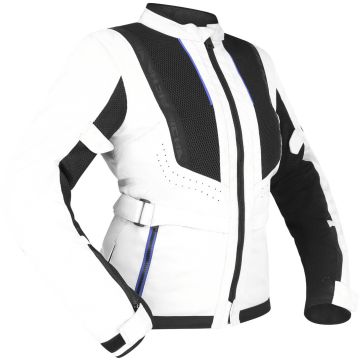 Richa Monaco Mesh WP Dames Grijs Textiele Motorjas