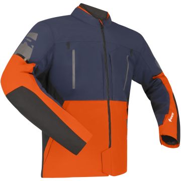 Richa Orion GTX Zwart Oranje Textiele Motorjas