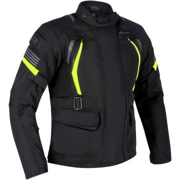 Richa Phantom 3 Dames Zwart Fluo Geel Textiele Motorjas