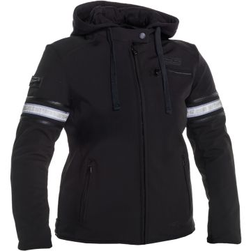 Richa Toulon 2 Softshell WP Dames Zwart Textiele Motorjas