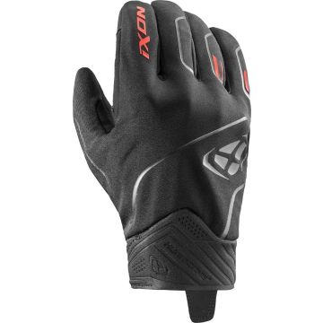 Ixon Pro Hurricane 2 Zwart Bright Rood Waterdichte Handschoenen